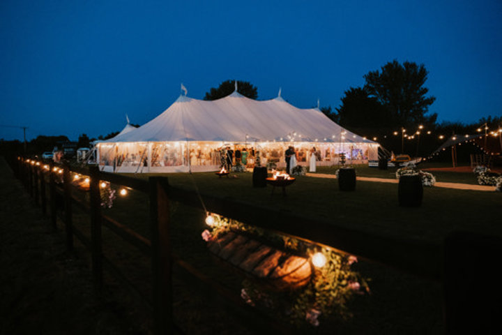 14m x 32m Sperry Tent (0-200 guests)