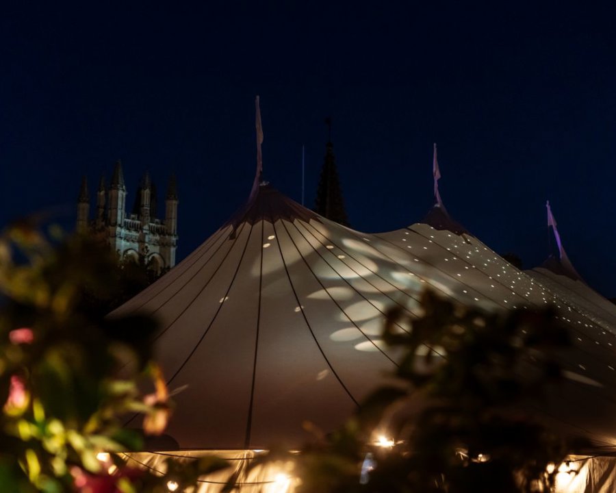 Sperry Tent Main Stage at Magdalen College Ball 2023